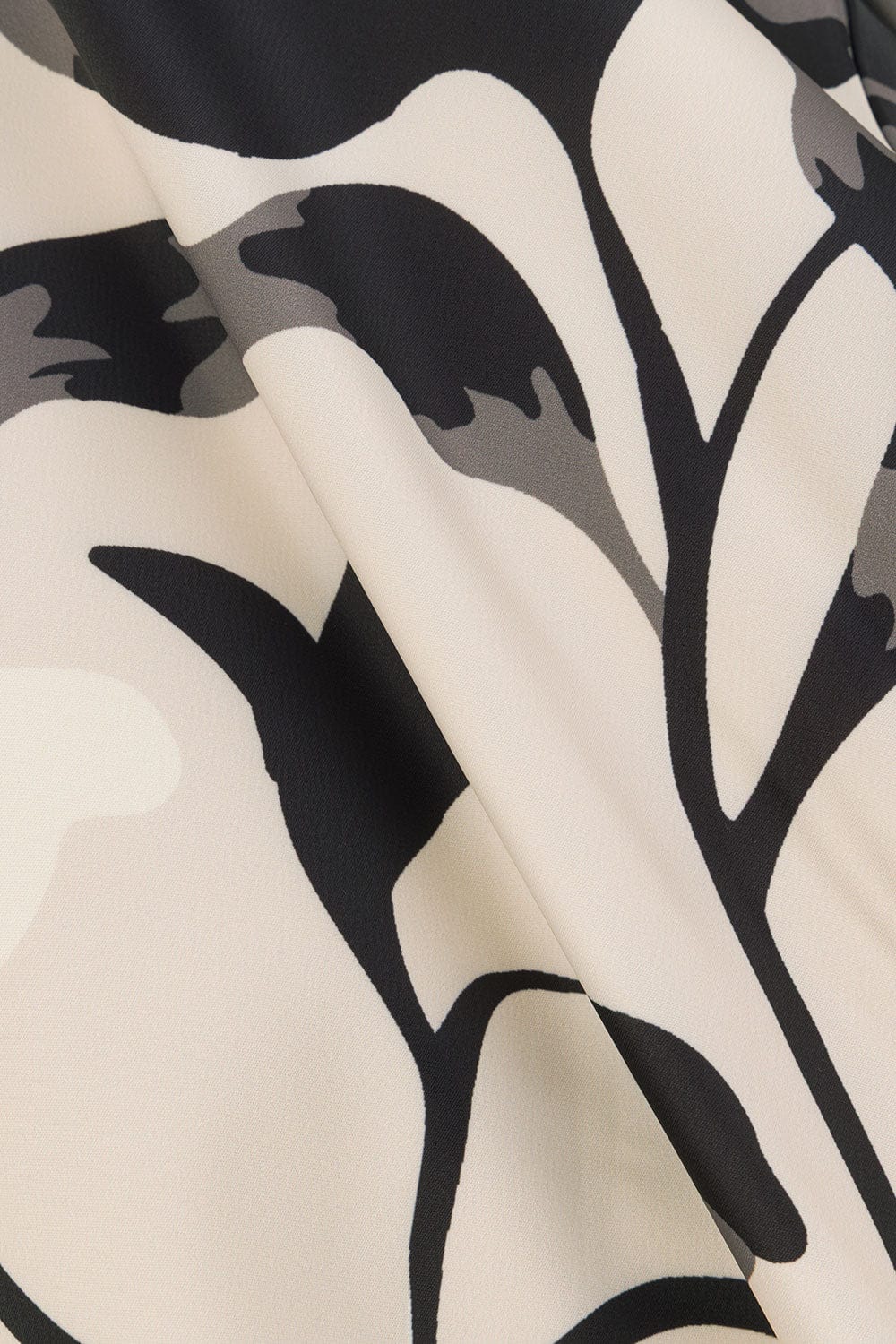 Dames Jurk Met Print Uniek Sample