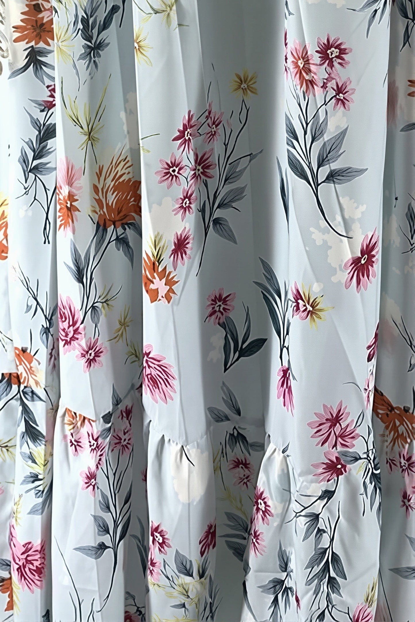 Dames Maxi Jurk Met Bloemenprint En Open Rug