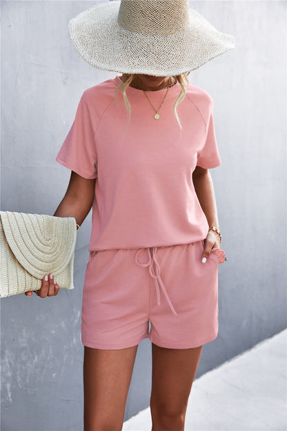 Casual tweedelige outfit voor zomerse momenten