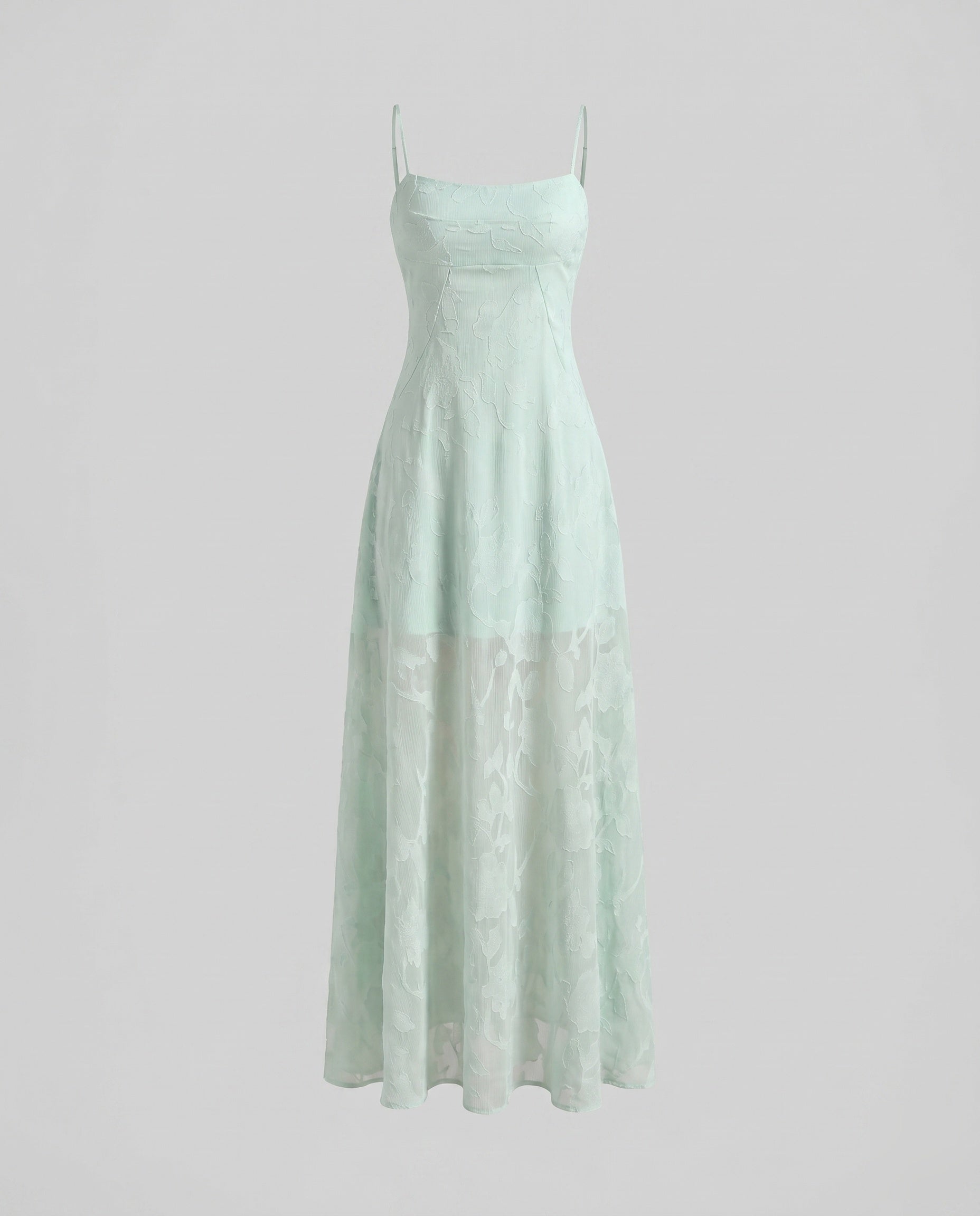 Elegante damesjurk voor de bruiloft met een verfijnde kanten look
