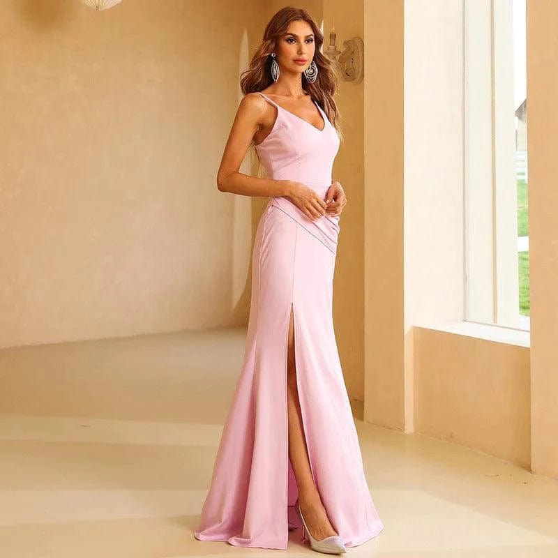 Chique Roze Cocktailjurk