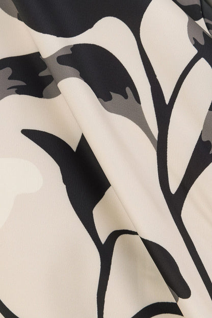 Dames Jurk Met Print Uniek Sample
