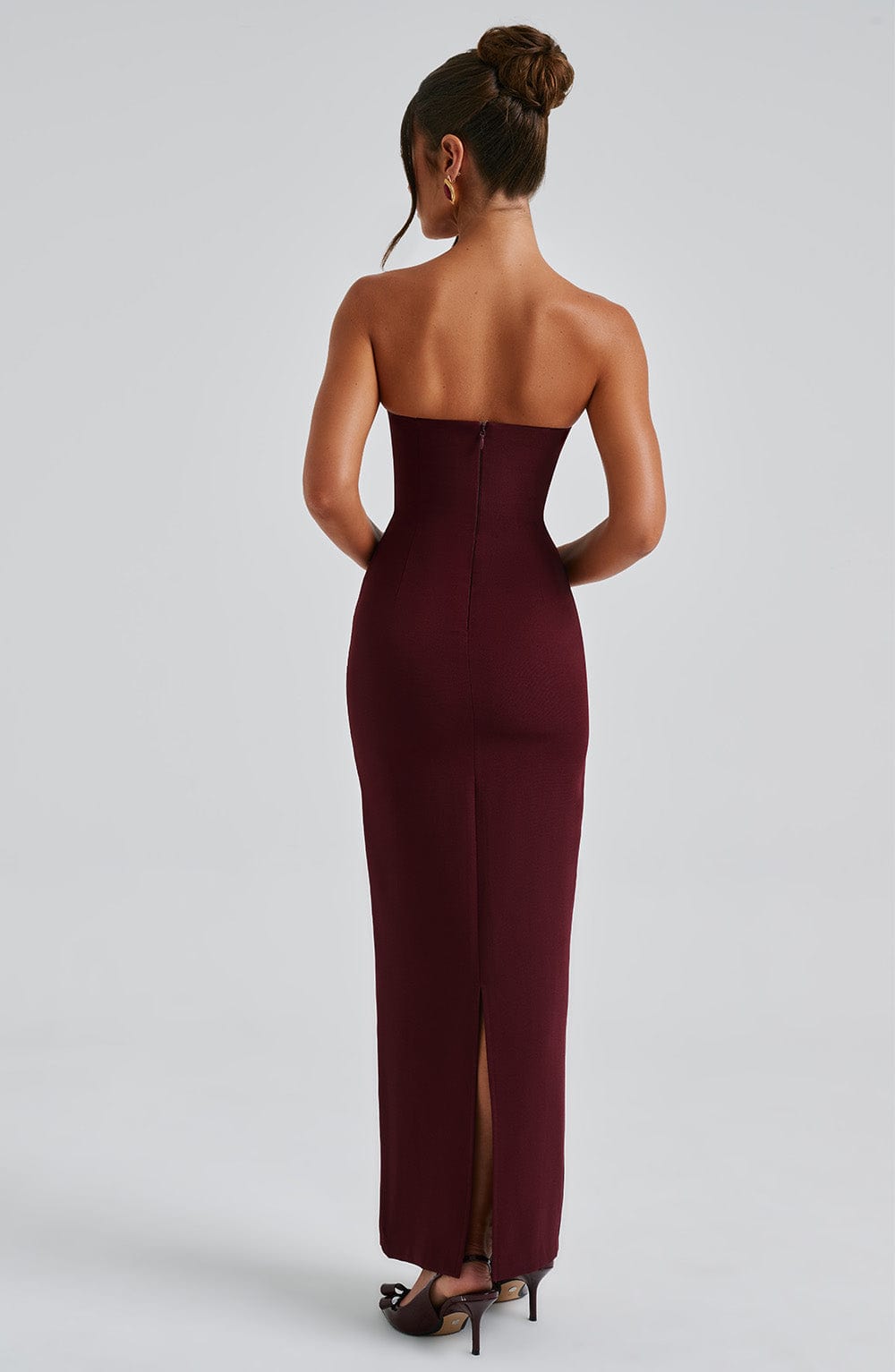 Dames Maxi Jurk Met Vloeiende Snit