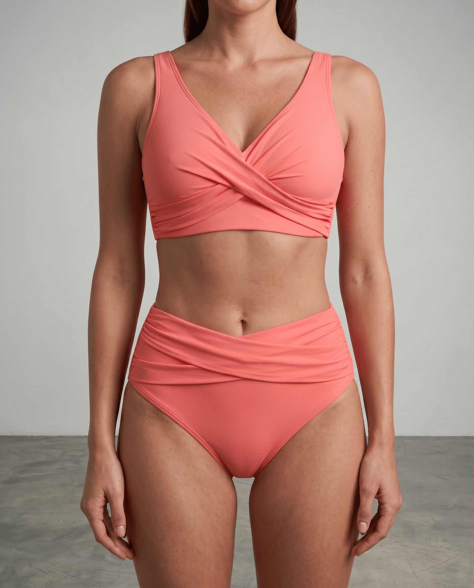 Dames Wikkel Bikini Met Sculpting Fit