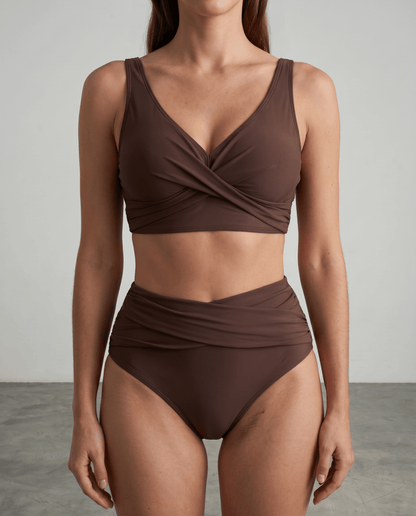Dames Wikkel Bikini Met Sculpting Fit