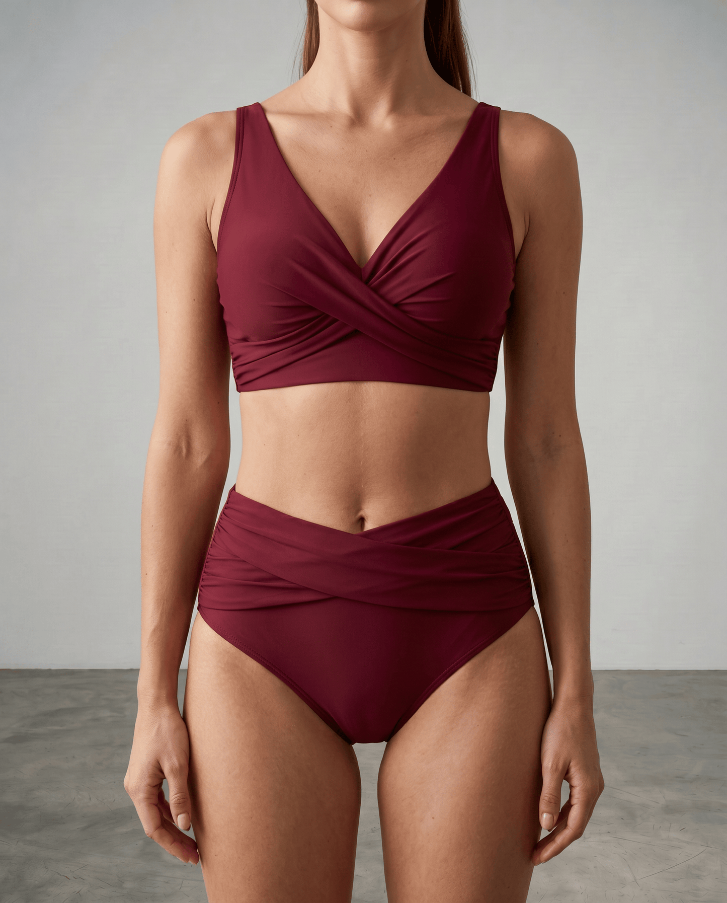 Dames Wikkel Bikini Met Sculpting Fit