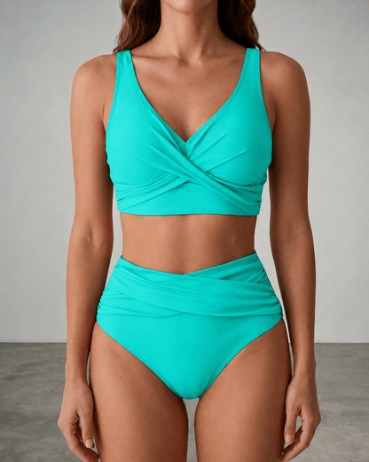 Dames Wikkel Bikini Met Sculpting Fit