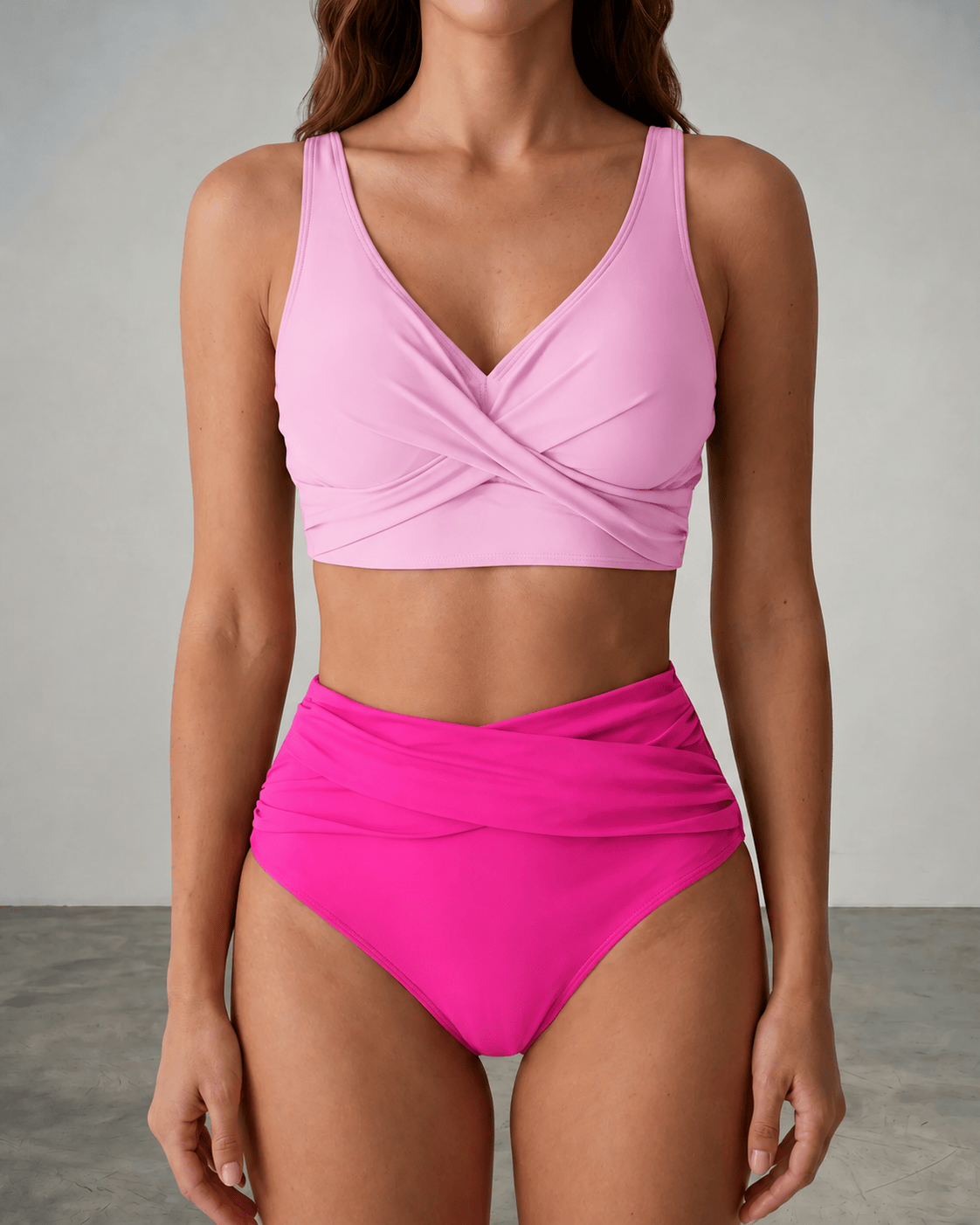 Dames Wikkel Bikini Met Sculpting Fit