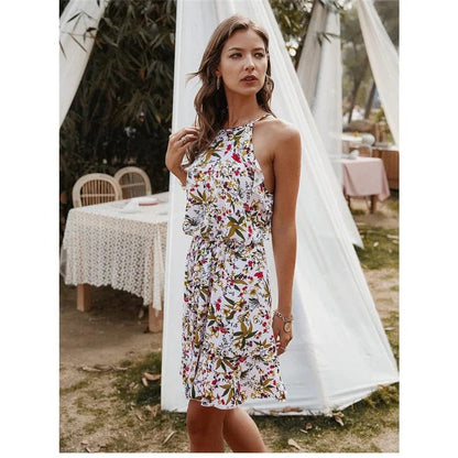 Kort Bloemen Hippie Jurk