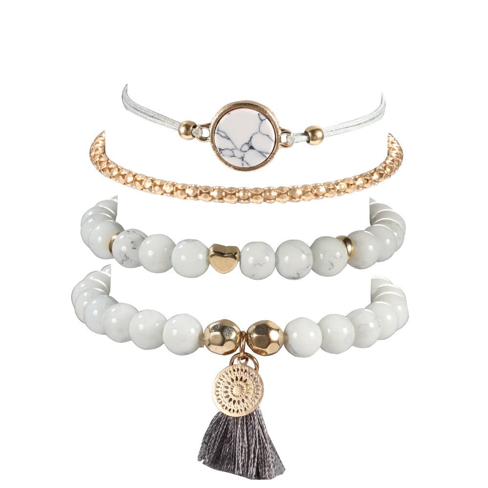 Marmer Armbanden Set