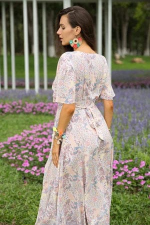 Maxi Ibiza Jurk Met Print