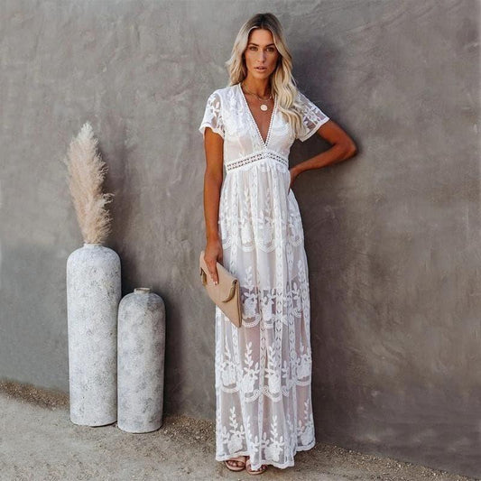 ibiza boho maxi dress Ibiza Strandjurk Ibiza Jurken Lang Lange Jurken Boho Maxi Dresses Ibizamode Ibizamode