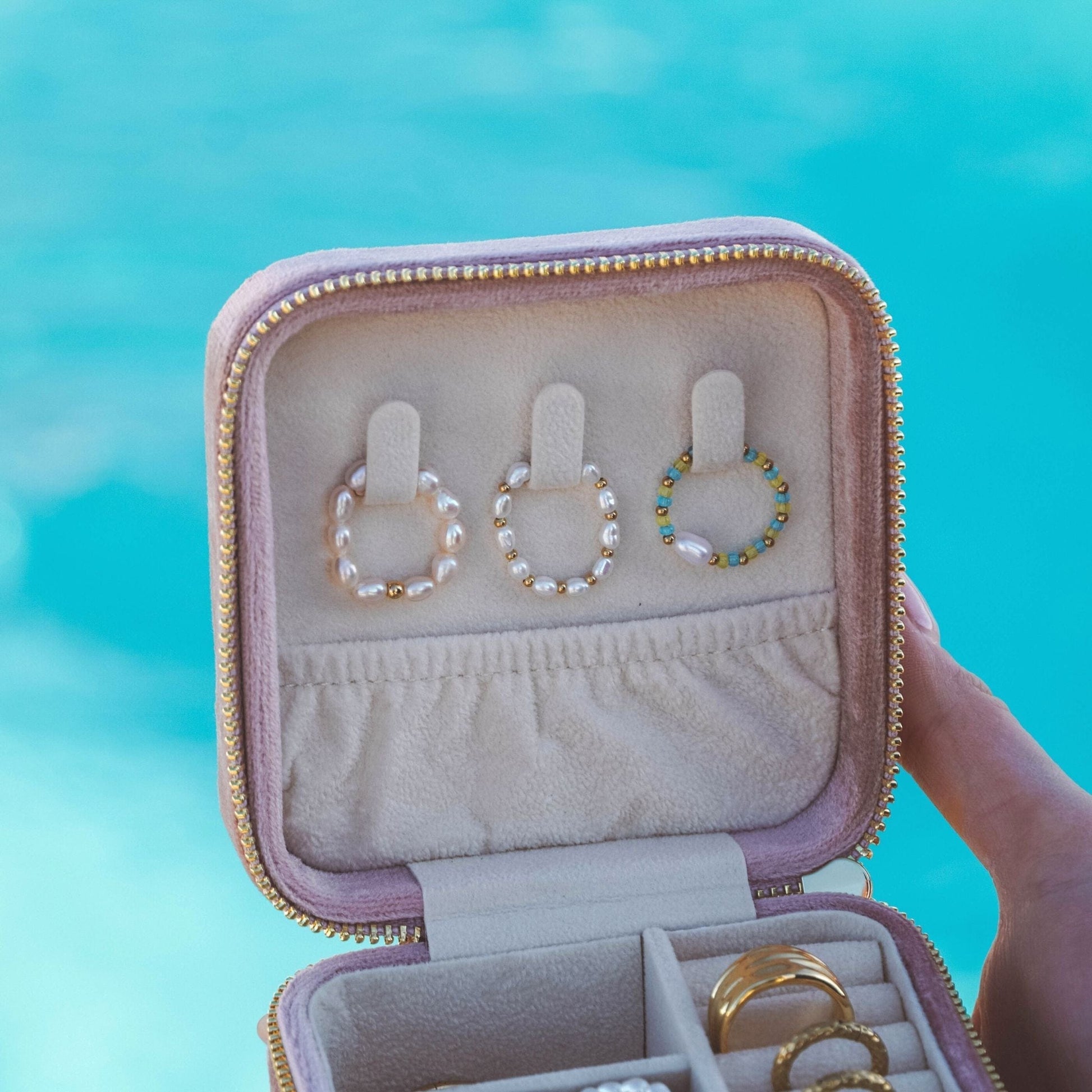 Zilveren Ring met Zoetwaterparel Dames Klassiek Ontwerp