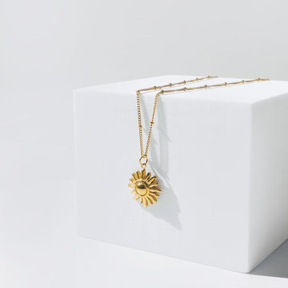 Zonnehangerketting verstelbare ketting goud